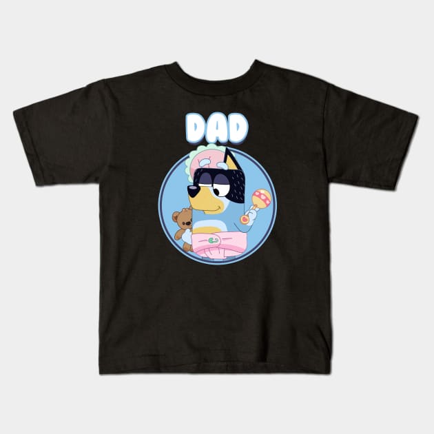 Funny Dad Kids T-Shirt by Holy Beans